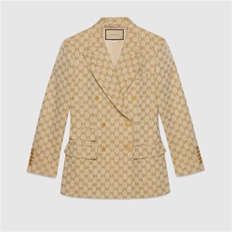 gg jacquard jacket replica|Gucci GG Linen Cotton Jacquard Jacket Beige .